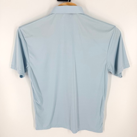 Collars & Co The Original Dress Collar Polo Shirt Mens XL Light Blue Classic NEW - Picture 4 of 10